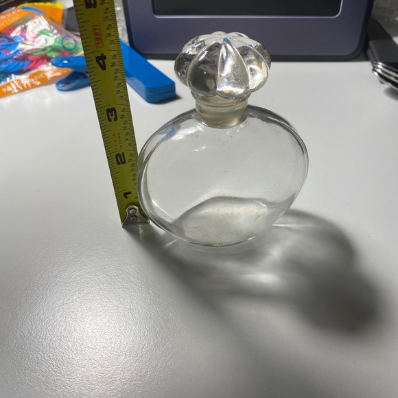 Vintage Houbigant Perfume Bottle Quelques Fleurs Glass - Picture 5 of 5